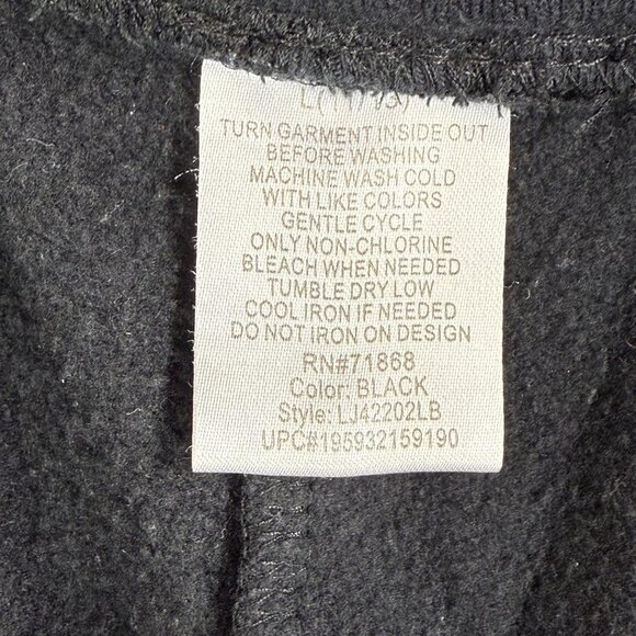 Disney Hocus Pocus Pants Womens Large Black Joggers Sweatpants Halloween 29x26 - Picture 11 of 16